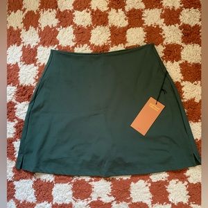 Girlfriend collective skort green